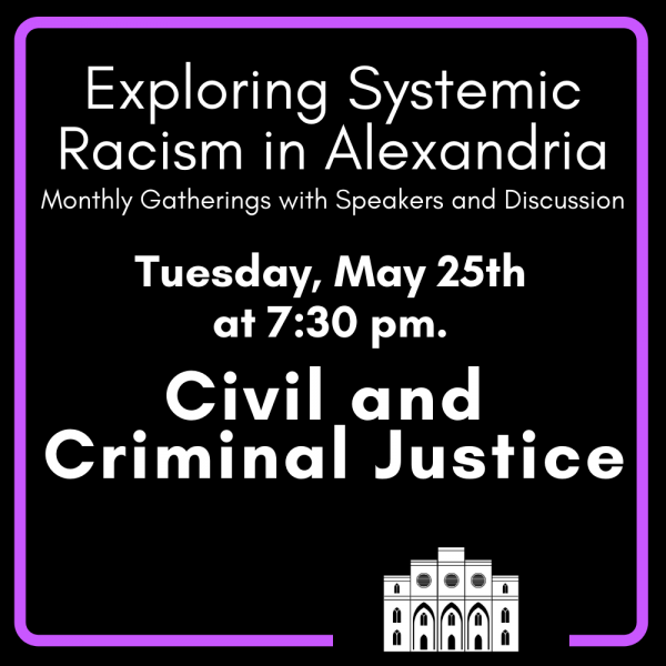 Exploring Systemic Racism in Alexandria- May Discussion
