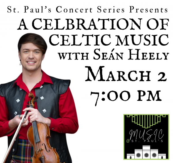 Concert: Celtic Music with Sean Heely